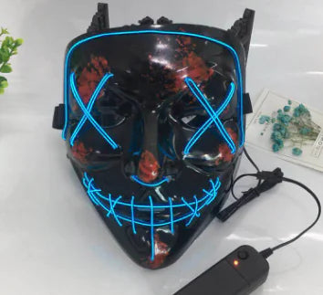 Spookyglo™ Halloween Mask — Steal the Night With Flashing Ghost Face Mask