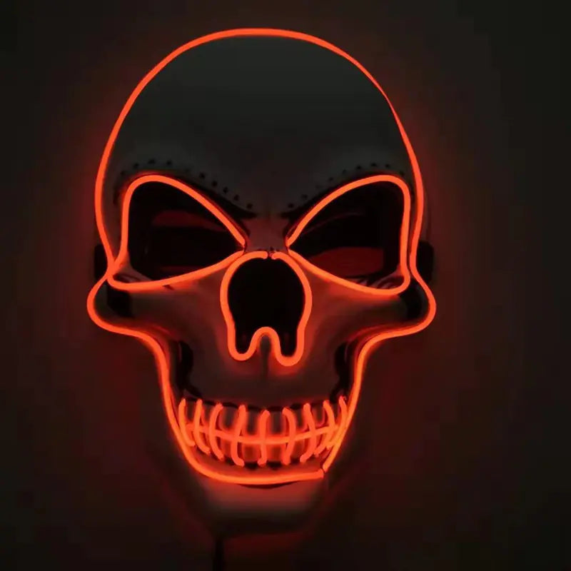 Spookyglo™ LED Glow Skull Mask for Halloween Party