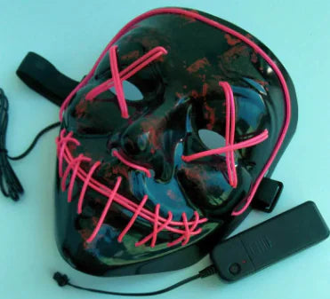 Spookyglo™ Halloween Mask — Steal the Night With Flashing Ghost Face Mask