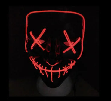Spookyglo™ Halloween Mask — Steal the Night With Flashing Ghost Face Mask
