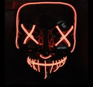 Spookyglo™ Halloween Mask — Steal the Night With Flashing Ghost Face Mask
