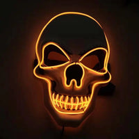 Spookyglo™ LED Glow Skull Mask for Halloween Party