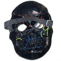 Spookyglo™ Skull Mask with Three-Color Light for Halloween