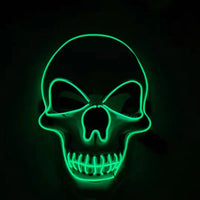 Spookyglo™ LED Glow Skull Mask for Halloween Party