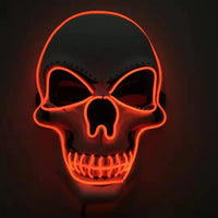 Spookyglo™ LED Glow Skull Mask for Halloween Party