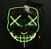 Spookyglo™ Halloween Mask  — Steal the Night With Flashing Ghost Face Mask