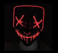 Spookyglo™ Halloween Mask  — Steal the Night With Flashing Ghost Face Mask